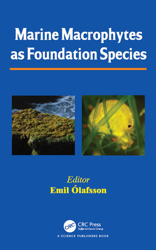 Book cover of Marine Macrophytes as Foundation Species