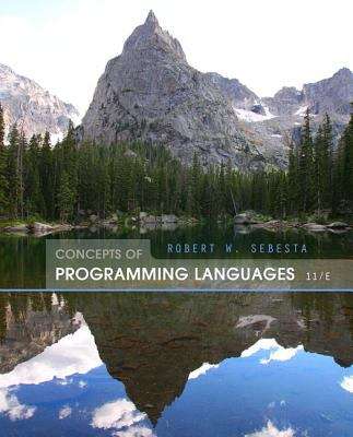 Book cover of Concepts of Programming Languages (Eleventh Edition)