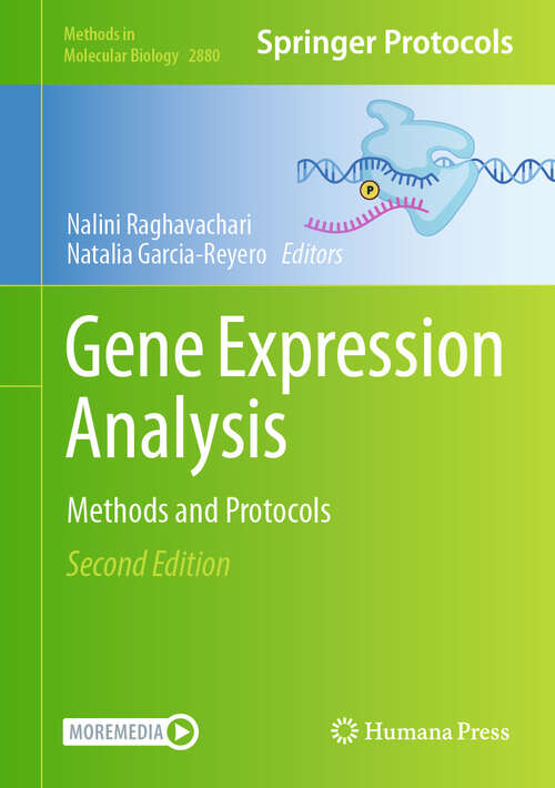 Book cover of Gene Expression Analysis: Methods and Protocols (Second Edition 2025) (Methods in Molecular Biology #2880)