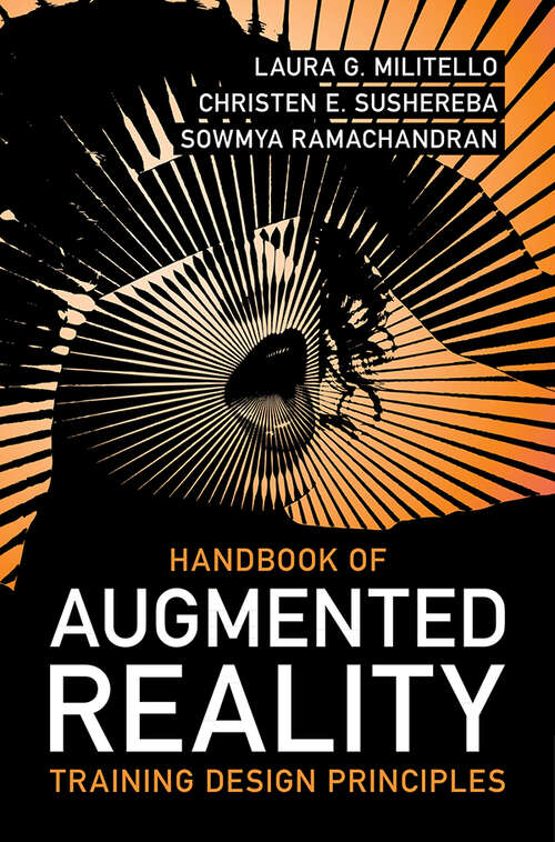 Book cover of Handbook of Augmented Reality Training Design Principles