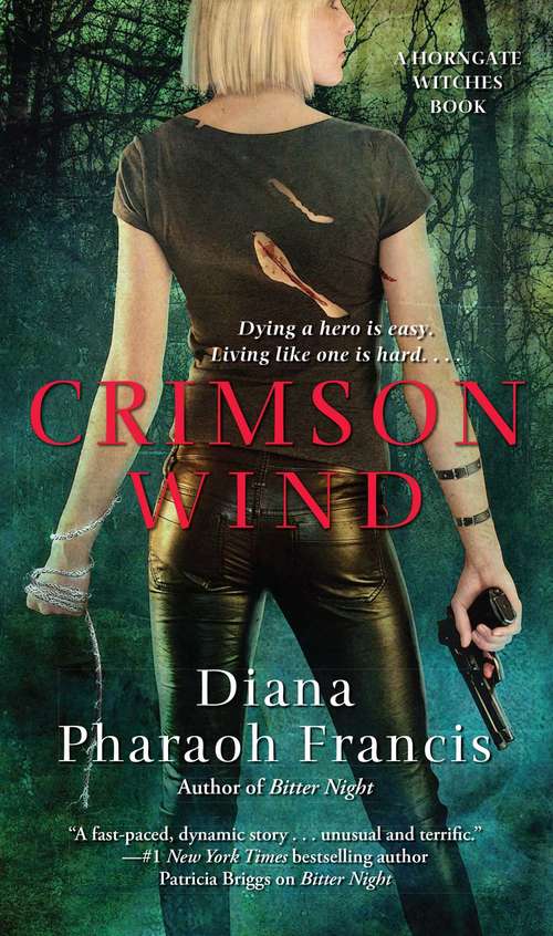 Book cover of Crimson Wind (Horngate Witches #2)