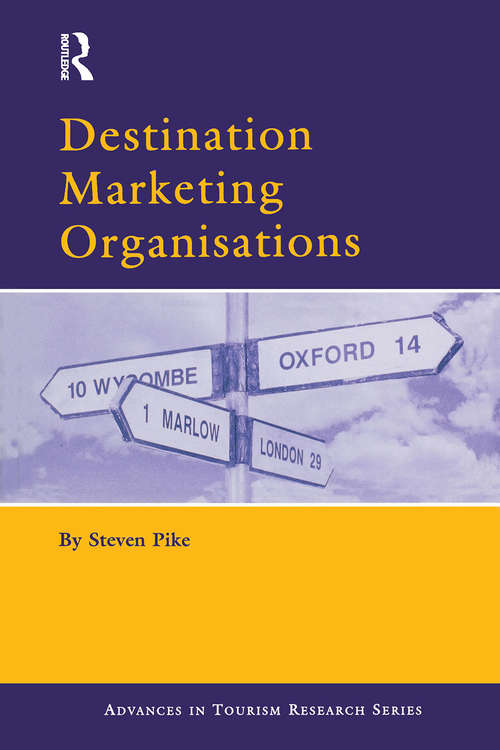 Book cover of Destination Marketing Organisations