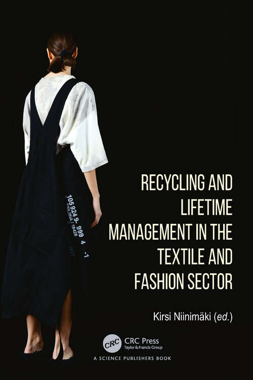 Book cover of Recycling and Lifetime Management in the Textile and Fashion Sector