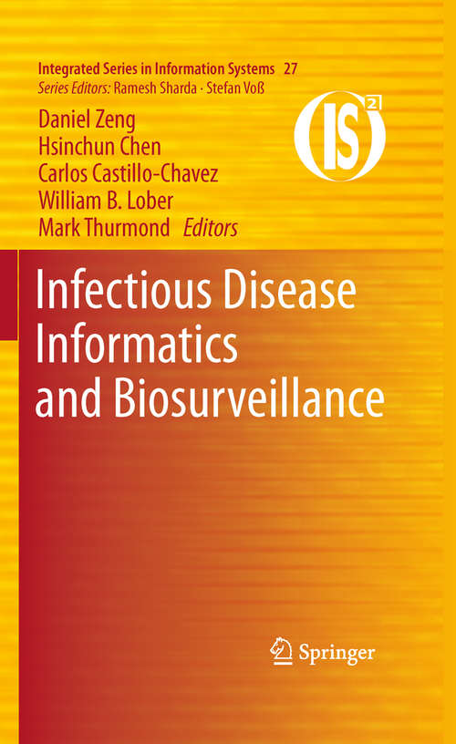Book cover of Infectious Disease Informatics and Biosurveillance