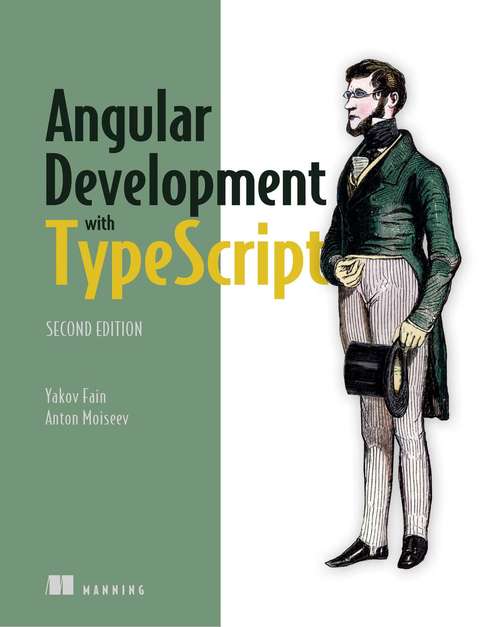 Book cover of Angular Development with TypeScript