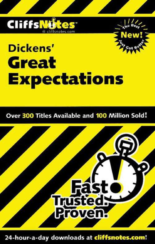 Book cover of CliffsNotes on Dickens' Great Expectations