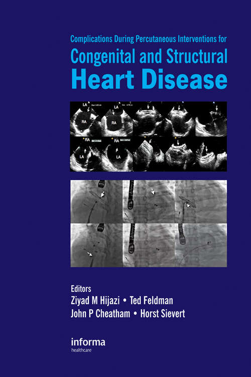 Book cover of Complications During Percutaneous Interventions for Congenital and Structural Heart Disease