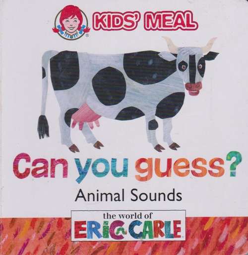 Book cover of Can You Guess? (Animal Sounds)