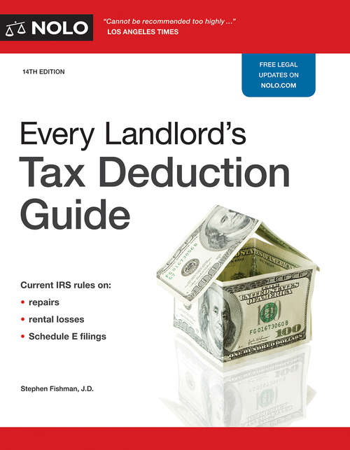 Book cover of Every Landlord's Tax Deduction Guide