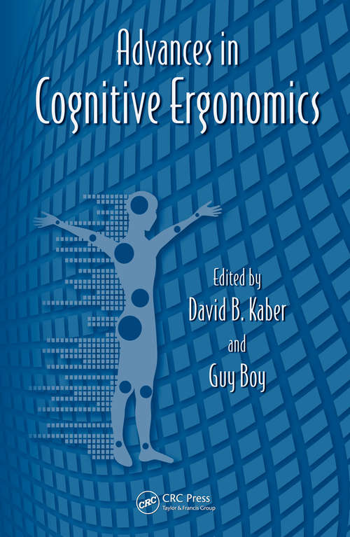 Book cover of Advances in Cognitive Ergonomics (1) (Advances in Human Factors and Ergonomics Series)