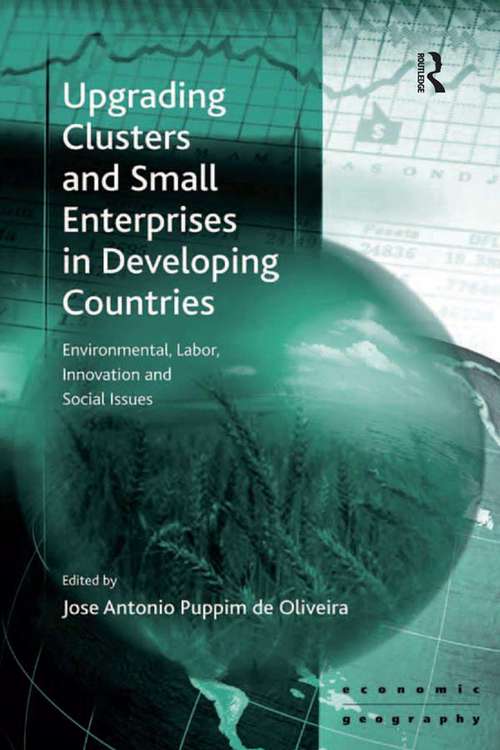 Book cover of Upgrading Clusters and Small Enterprises in Developing Countries: Environmental, Labor, Innovation and Social Issues (Economic Geography Series)