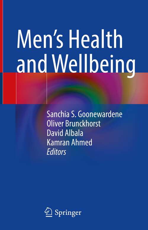 Book cover of Men’s Health and Wellbeing (1st ed. 2022)