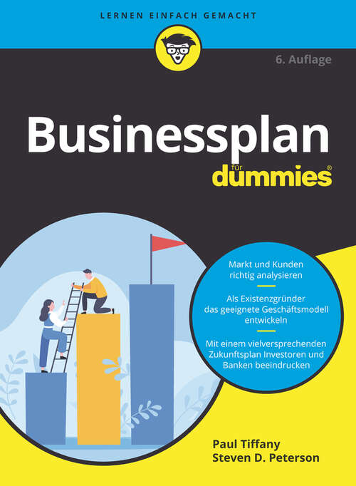 Book cover of Businessplan für Dummies (6. Auflage) (Für Dummies)