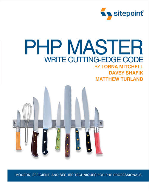 Book cover of PHP Master: Write Cutting Edge Code