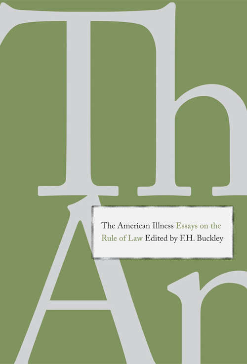 Book cover of The American Illness