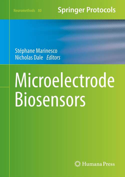 Book cover of Microelectrode Biosensors