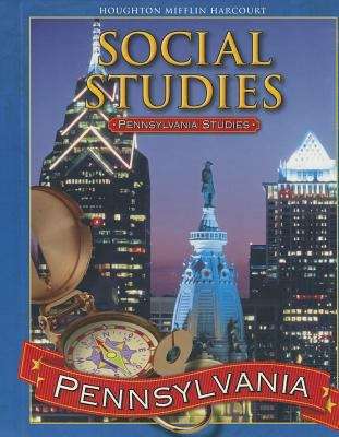 Book cover of Houghton Mifflin Harcourt Social Studies: Pennsylvania