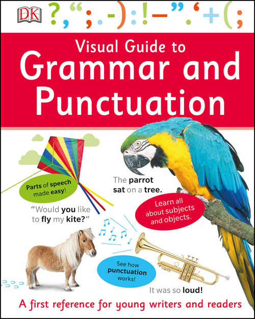 Book cover of Visual Guide to Grammar and Punctuation