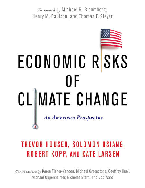 Book cover of Economic Risks of Climate Change: An American Prospectus