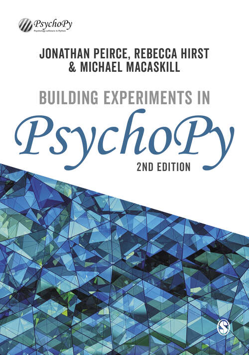 Book cover of Building Experiments in PsychoPy (Second Edition)