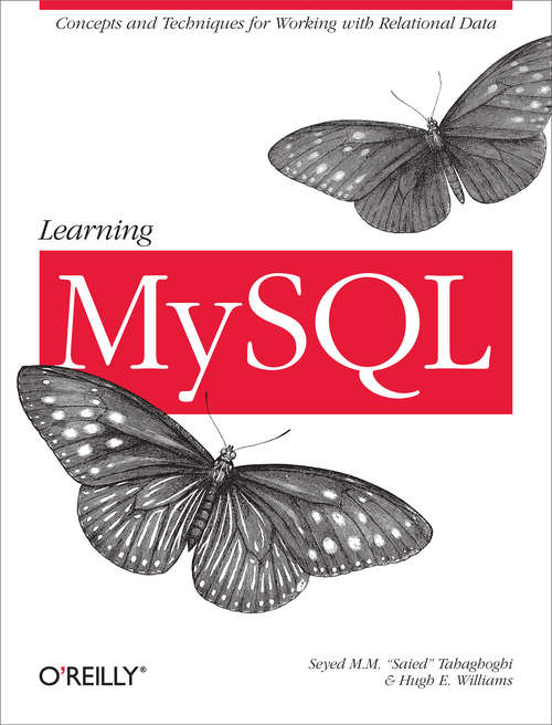 Book cover of Learning MySQL