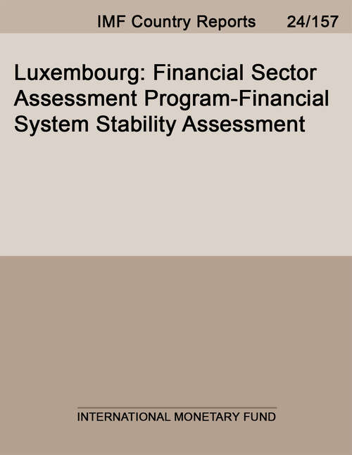 Book cover of Luxembourg: Financial Sector Assessment Program-financial System Stability Assessment (Imf Staff Country Reports)