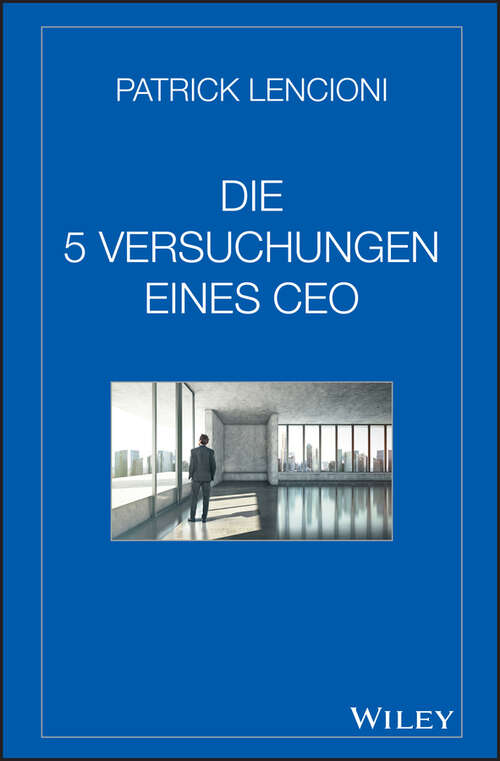 Book cover of Die 5 Versuchungen eines CEO