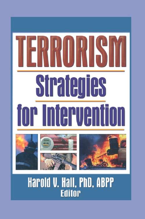 Book cover of Terrorism: Strategies for Intervention