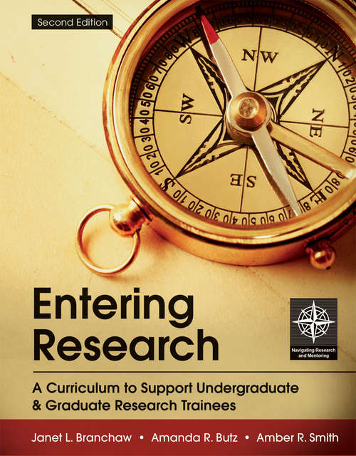 Book cover of Entering Research: Workshops For Students Beginning Research In Science