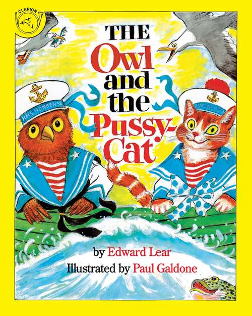 Book cover of The Owl and the Pussycat (Paul Galdone Nursery Classic)