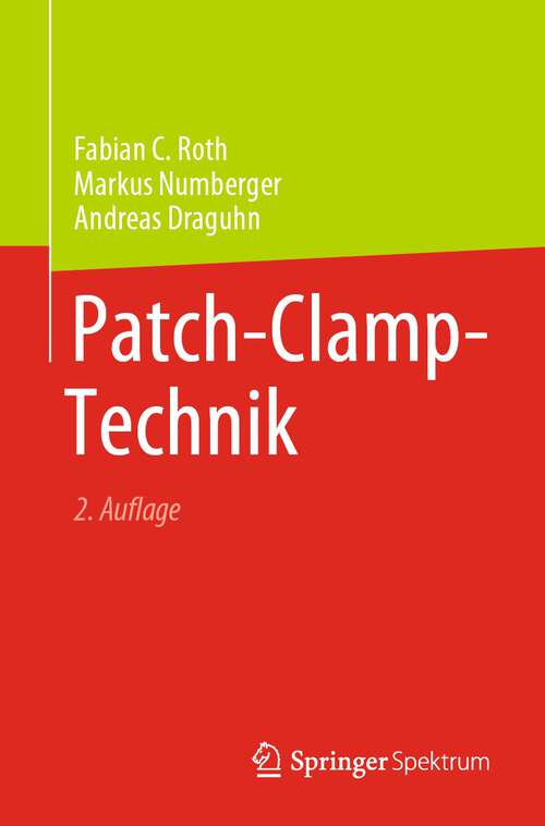 Book cover of Patch-Clamp-Technik (2. Aufl. 2023)