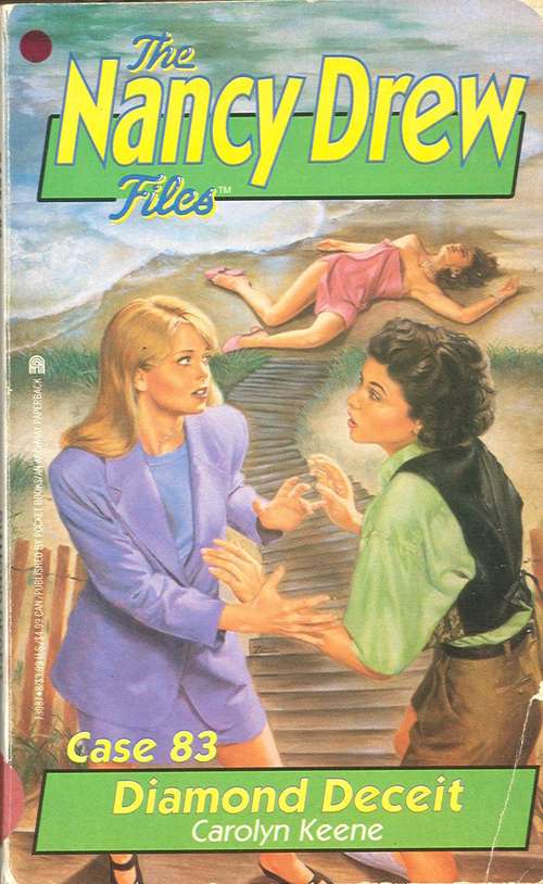 Book cover of Diamond Deceit (Nancy Drew Files #83)