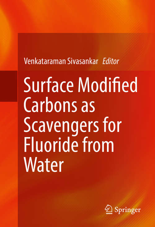 Book cover of Surface Modified Carbons as Scavengers for Fluoride from Water