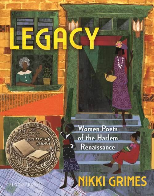 Book cover of Legacy: Women Poets of the Harlem Renaissance