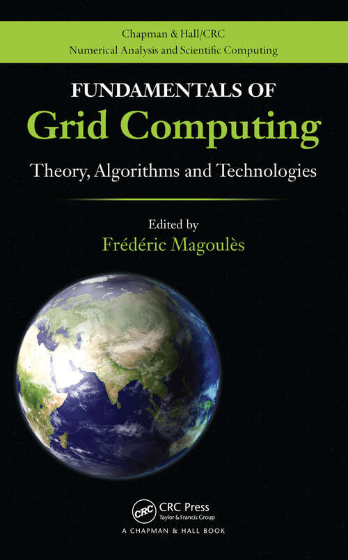 Book cover of Fundamentals of Grid Computing: Theory, Algorithms and Technologies (1)