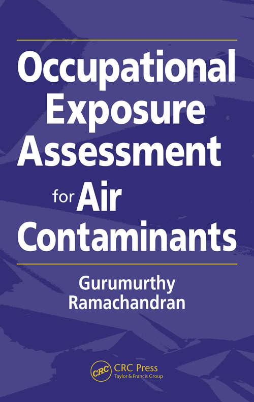 Book cover of Occupational Exposure Assessment for Air Contaminants