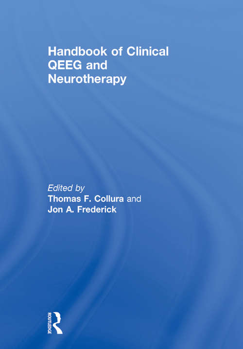 Book cover of Handbook of Clinical QEEG and Neurotherapy