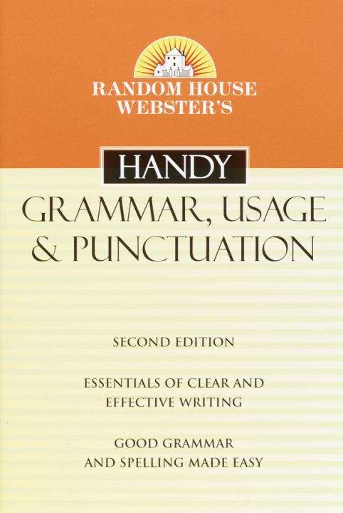 Book cover of Handy Grammar Usage and Punctuation