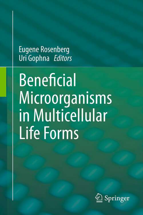 Book cover of Beneficial Microorganisms in Multicellular Life Forms