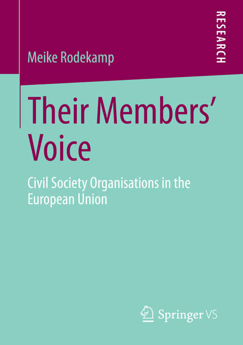 Book cover of Their Members' Voice