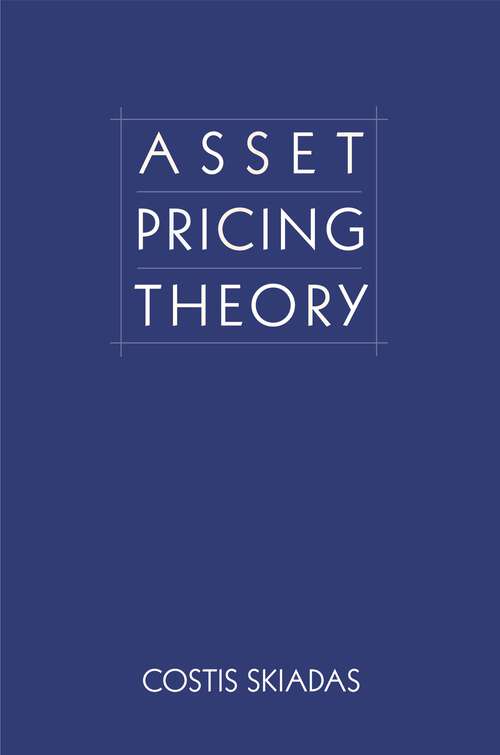 Book cover of Asset Pricing Theory (Princeton Series in Finance)