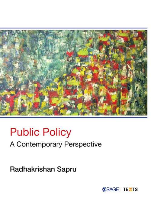 Book cover of Public Policy: A Contemporary Perspective