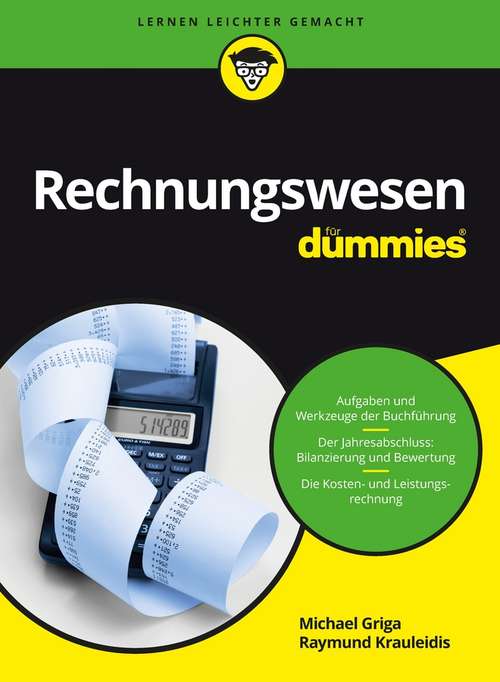 Book cover of Rechnungswesen für Dummies (2) (Für Dummies)