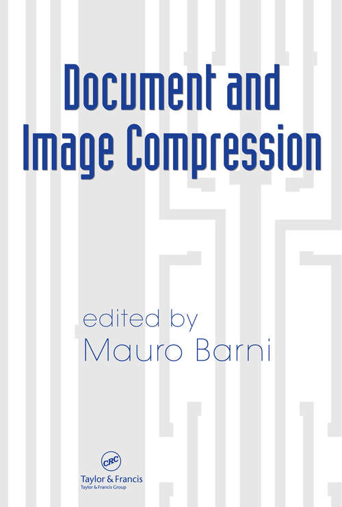 Book cover of Document and Image Compression (Signal Processing and Communications)