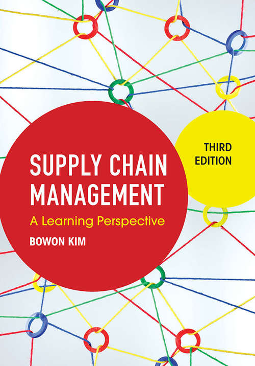 Book cover of Supply Chain Management: A Learning Perspective