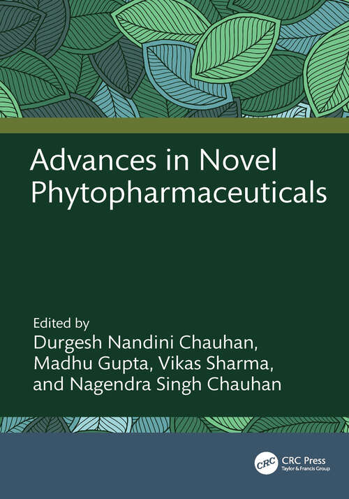 Book cover of Advances in Novel Phytopharmaceuticals