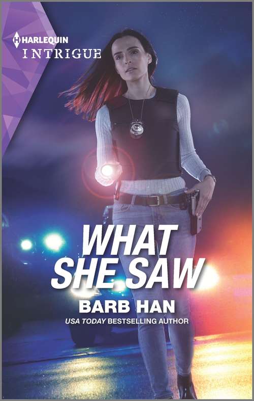 Book cover of What She Saw: Evasive Action (holding The Line) / What She Saw (rushing Creek Crime Spree) (Original) (Rushing Creek Crime Spree #6)