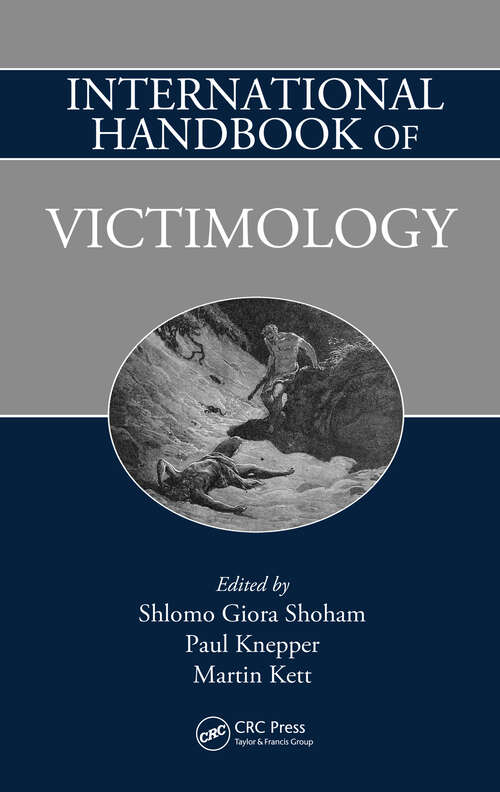 Book cover of International Handbook of Victimology