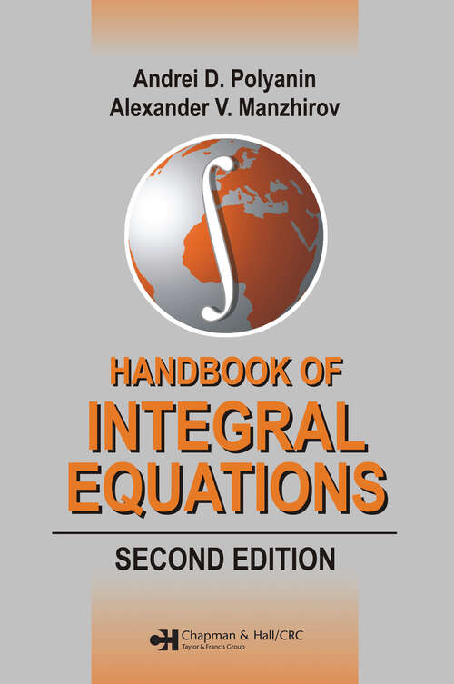 Book cover of Handbook of Integral Equations: Second Edition