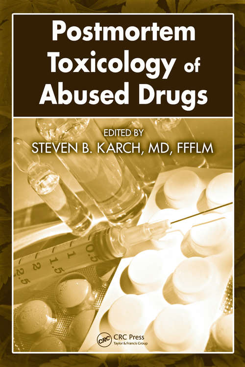 Book cover of Postmortem Toxicology of Abused  Drugs